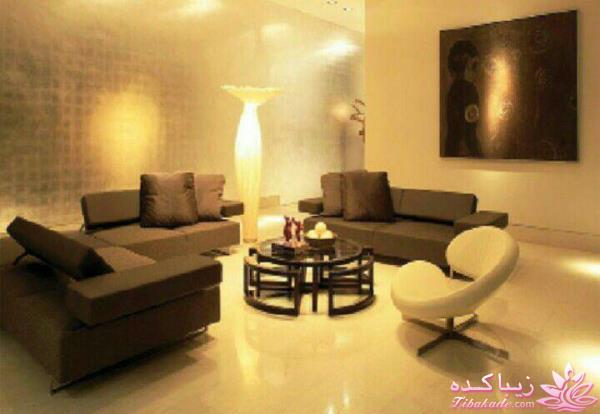 نورپردازی نشیمن پذیرایی